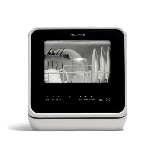 Farberware Portable Countertop Dishwasher with 5L Water Tank for Apartments & RVs